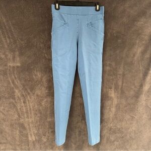 Betabrand Journey Skinny pants (Tidepool color) size small- long inseam